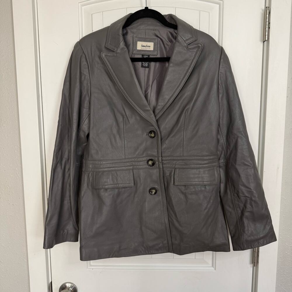 Newman Marcus Soft Lamb Leather sz Large
